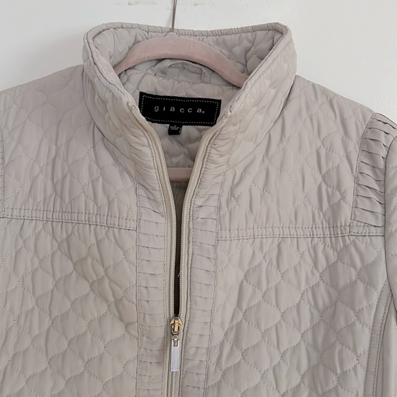 Giacca cream/tan coat - Picture 2 of 7